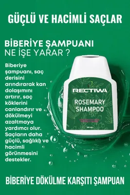 Rectiwa Rectıwa Biberiye Rosemary Şampuan 300 Ml Dökülen