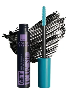 Avon Color Trend Get Volumised Supershock Mascara Blackest Black