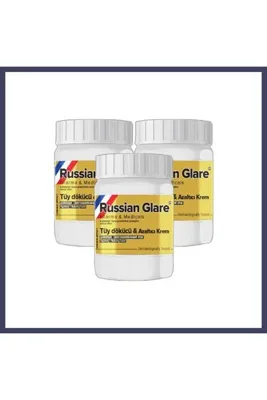Moda Emre Glegnd Rus Glare Tüylere Krem Nano 3 Adet x 50 ml Rus Merhemi MREM