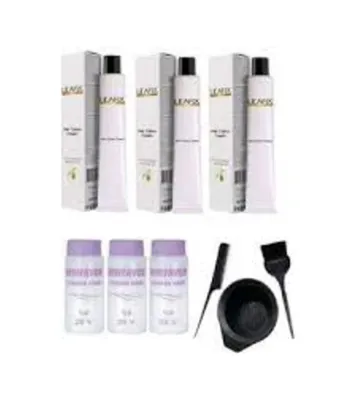 L'Oréal Paris Lilafix Krem Boya 60 Ml 3 Lü Boya+Sıvı+Boyama Seti Hediye