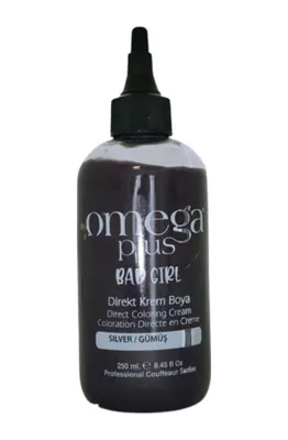 Omega Plus Bad Girl Silver Gümüş Saç Boyası 250 Ml