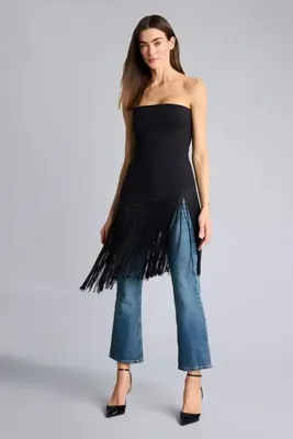 DeFacto Slim Fit Straplez Kırışık Dokulu Bluz H3016AX26SM