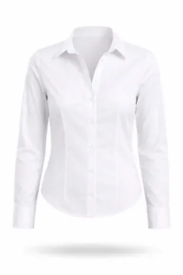 5in1Canpolat Beyaz Slim Fit Gömlek 4897