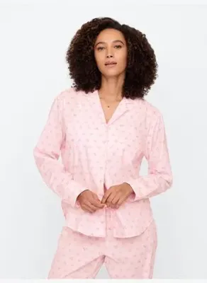 GAP Poplin Oversized Pijama Üstü