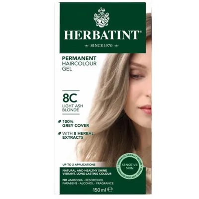 herbatint Saç Boyası 8C Light Ash Blonde