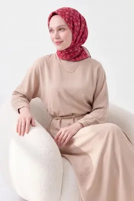 Silk Home Soft Eşarp Vintage Floral Bordo