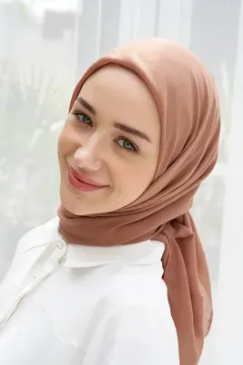 Modakaşmir NEO PAMUK EŞARP  KOYU VİZON RENK