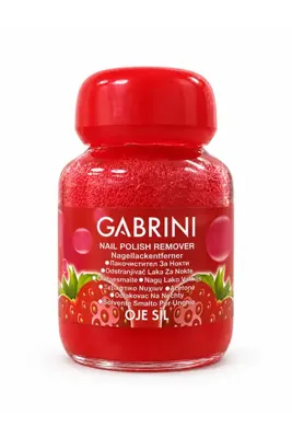 mazhar Gabrini Cam Şişe Aseton Strawberry 75 Ml
