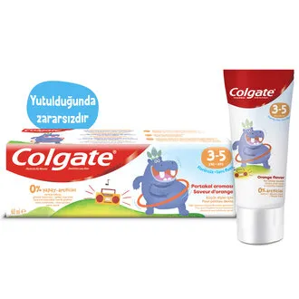 COLGATE 3 - 5 Yaş Portakal Aromalı Çocuk Diş Macunu 60 ML