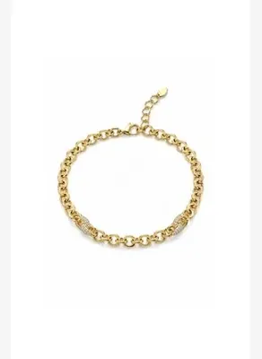 Gianfranco Knotty Altın Bileklik