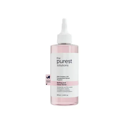 The Purest Solutions Arındırıcı ve Aydınlatıcı PHA Pembe Tonik Hassas Ciltler İçin 200 ml