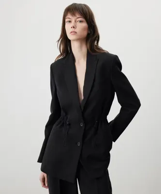 MISS IPEKYOL Ayarlanabilir bel vatkalı blazer