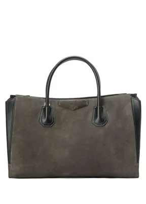 Givenchy Antigona Catchall Medium Koyu Gri Deri Çanta