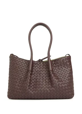 Bottega Veneta Pinacoteca Koyu Bordo Kadın Deri Çanta