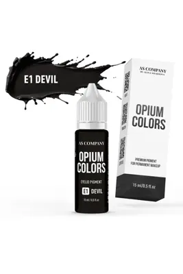 AS COMPANY E1 Devil 12 ml Kalıcı Makyaj Göz Pigmenti