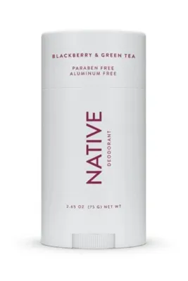 NATIVE YOUTH Natıve Blackberry & Green Tea Alumınum Free Paraben Free Deodorant 75 g