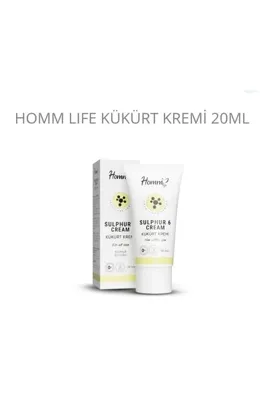 hommbitkisel Homm Life Sulphur 6 Cream (Kükürt Kremi) 20 ml