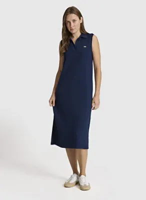 U.S. Polo Assn. Lacivert Kadın V Yaka Elbise MAGE-IY26