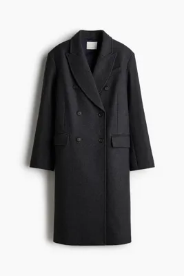 H&M Yün Karışımlı Kaban
