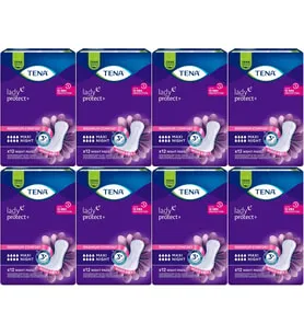TENA Lady Protect Mesane Pedi Maxi Night Geceye Özel 96 Adet
