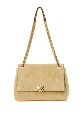 Tory Burch Charlie Koyu Bej Kadın Süet Çanta
