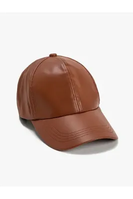 Koton Cap Şapka Suni Deri