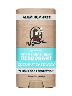 Xmlbayiciniz Tr Dr. Squatch Coconut Castaway Alüminyumsuz Stick Deodorant 75gr