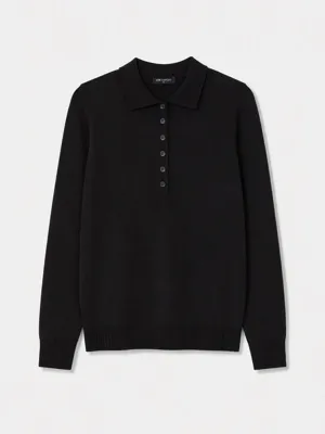 LCW Comfort Polo Yaka Kadın Triko Kazak