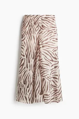 H&M Nervürlü Etek
