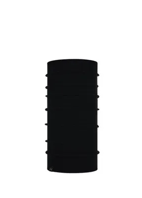 Buff Polar Reversible Solid Black Boyunluk