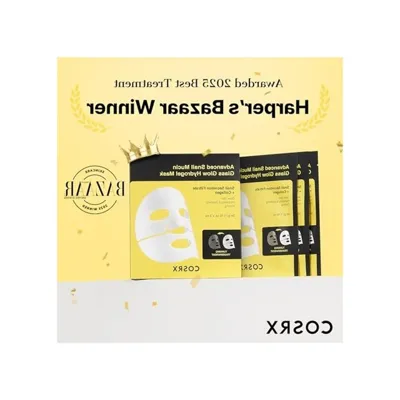 3W Clinic Advanced Snail Mucin Glass Glow Hydrogel Mask