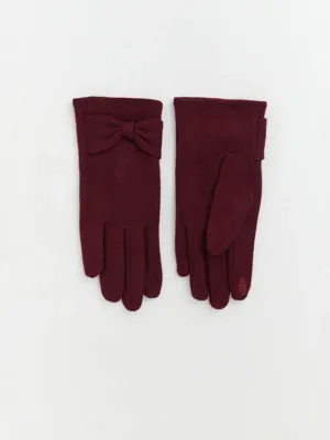 LCW ACCESSORIES Fiyonk Detaylı Kadın Eldiven