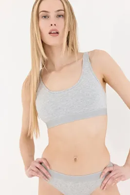 Naphor Touch Gri Bralet Sütyen