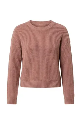TRENDYOLMİLLA Gül Kurusu Basıc Crop Triko Kazak TWOAW27KZ00373