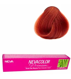 Nevacolor Neva Color Tüp Saç Boyası 6.66 Koyu Kızıl Kumral 50 Gr + Oksidan Sıvısı 50 Ml