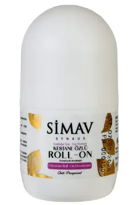 SİMAV SYNAUS Kadınlara Özel Coğrafi Işaretli Kestane Özlü Ve Termal Sulu Roll-on - 50 Ml