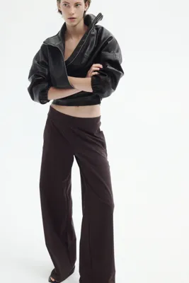 H&M Four-way Stretch Geniş Pantolon