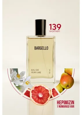 Bargello 139 Kadın 50 ml EDP Parfüm Floral Koku Kadınlar İçin Türkiye Menşeli