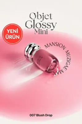 Muzigae Mansion Nemlendirici, Parlak Bitişli Mini Tint MUZIGAE MANSION Objet Glossy Mini (007 Blush Drop)