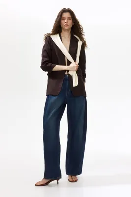 H&M Kolları Büzgülü Blazer