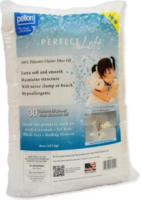 Rafta Pellon PLOFT16 Perfect Loft Küme Doldurma Lifleri, Beyaz, 0,5 kg