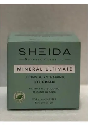 Sheida 20 ml Mineral Ultımate Göz Kremi Tüm Cilt Tipleri İçin Lifting ve Anti-Aging Etkili