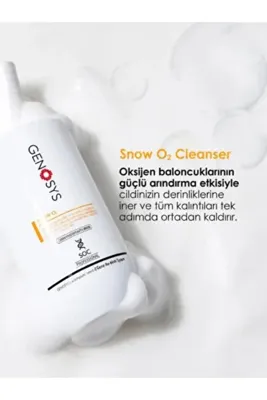 genosys Snow O2 Cleanser 180 ml
