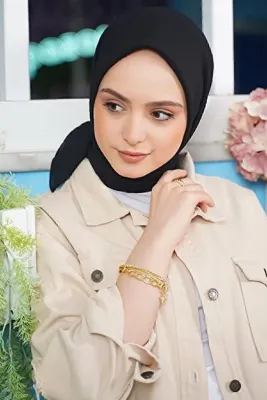 Organic Scarfs Kadın Testtür Mio Caz Eşarp Hijap Modeli