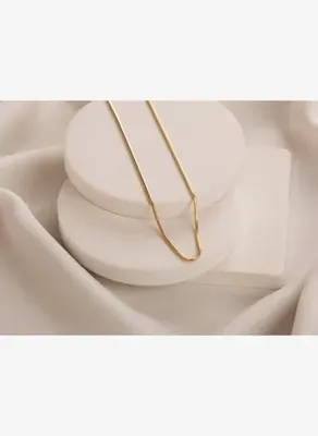Safir Mücevher Altın Yılan Zincir