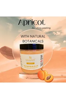 MS Kalsedon PROFESSİONAL Ms Kalsedon Kayısı Özlü Vücut Peelingi-body Scrub 800ml