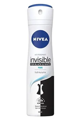 Nivea Deodorant Invisible Black&white Pure 150 Ml