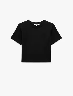 Koton Pamuklu Slim Fit Kısa Kollu Bisiklet Yaka Tişört