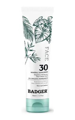 Xmlbayiciniz Tr Organik Yüz Güneş Kremi - Spf 30 - Mavi Işık Korumalı - Doğal Mat Bitiş - Mineral Filtre - 50 Ml