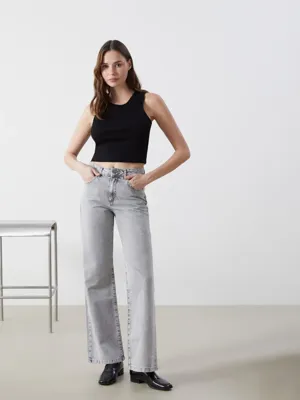 LCW Jeans Wideleg Kadın Jean Pantolon